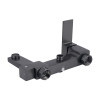 Душова система універсальна Qtap Gemini на три споживача (з виливом) QTGEM111GMB45688 Gunmetal Black PVD