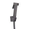 Змішувач для раковини Qtap Gemini (з гігієнічним душем) QTGEM272GMB45692 Gunmetal Black PVD