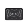 Лійка для верхнього душу Qtap Hlavova 260x180 мм прямокутна QTHLA107BLM45786 Black Matt