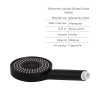 Комплект Qtap Robin Black Matt: Змішувач  QTROB4060102B + Тримач QT829910842854OB + Шланг QTHADPVCSQ160B + Лійка QTRUC125BLM45951