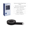 Комплект для душа Qtap Robin Black: Змішувачі QTROB4060102B+QTROB1060M102B+Тримач QT829910842854OB+Шланг QT054BL43074+Лійка QTRUC125BLM45776
