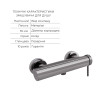 Комплект для душа Qtap Robin Black Chrome: Змішувачі QTROB4060102K+QTROB1060M102K+Тримач QT829910842854GRP+Шланг QTHADPVC160G+Лійка QTRUCA120R3GRP