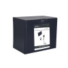 Комплект для душу Qtap Stenava Chrome: Змішувач QTST6245102DC + Лійки (QTRUC125CRM45954,QTHLA107CRM45784) + Шланг QTHADPVC200C + QTCRMBH130