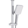 Душова система універсальна Qtap Swan Cascada на три споживача (з виливом) QTSWA111CRW45570 Chrome/White
