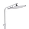 Душова система універсальна Qtap Swan Cascada на три споживача (з виливом) QTSWA111CRW45570 Chrome/White