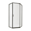 Душова кабіна Qtap Scorpio BLA10115-AC6 100x100 см, скло Clear 6 мм, покриття CalcLess без піддона