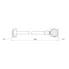 Шланг залив SD Plus для пральної машини 400 см SD095W400