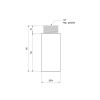Подовжувач SD Plus 50х1/2