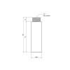 Подовжувач SD Plus 70х1/2