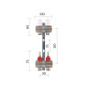 Колектор з витратомірами Thermo Alliance Standart 1