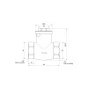 Зворотний клапан SD Plus 3/4