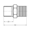 Одинарник SD Plus 16 SD42416
