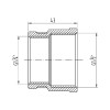 Муфта редукційна SD Forte 1