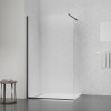 Душова перегородка Qtap Walk-In Standard BLM2011.C8 100х200 см, скло Clear 8 мм, покриття CalcLess