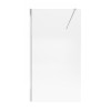 Душова перегородка Qtap Walk-In Standard CRM2011.C8 110х200 см, скло Clear 8 мм, покриття CalcLess