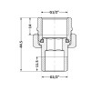 Згін-американка Thermo Alliance Standart 1/2
