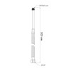 Шланг для підключення змішувача Thermo Alliance Standart (пара) 50 см NYLON M10x1/2