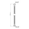 Шланг для води Thermo Alliance Standart 150 см NYLON 1/2