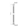 Шланг для води Thermo Alliance Standart 60 см NYLON 1/2