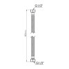 Шланг для води Thermo Alliance Standart 80 см NYLON 1/2