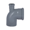 Коліно каналізаційне з відводом TA Sewage 50х110х110, 90° (вгору)