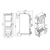 Котел твердопаливний сталевий Thermo Alliance Vulcan V 4.0 SF 40