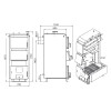 Котел твердопаливний сталевий Thermo Alliance Vulcan Plus V 4.0 VPSFW 50