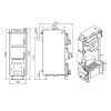 Котел твердопаливний сталевий Thermo Alliance Vulcan V 4.0 SF 18