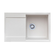 Мийка гранітна Stella New 78х50 біла ( А0035862 )