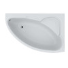 Ванна акрилова асиметрична FIONA 150x100 R + ноги + екран під ванну ( А0045122 )