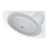 Ванна акрилова асиметрична LEONI 170х110 R + ноги + екран під ванну ( А0045134 )
