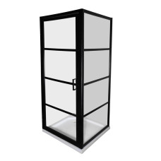Душова кабіна Insana Black Phone KT 90x90x185 без піддона ( А0045335 )
