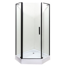 Душова кабіна INSANA Ethna Black P91 B 90x90x200 мілкий піддон ( А0048356 )
