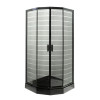 Душова кабіна INSANA Ida Black P 92/5 B LN 90х90х205 мілкий піддон ( А0048480 )