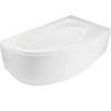 Ванна акрилова асиметрична Cornea 140x80 R з ногами і панеллю ( А0050978 )