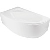 Ванна акрилова асиметрична Cornea 150x100 L з ногами і панеллю ( А0050979 )