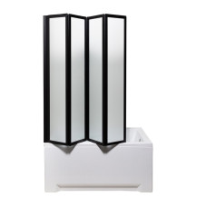 Душева шторка Vivia Tiffani Black 110x140 ( А0052825 )