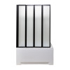 Душева шторка Vivia Tiffani Black 110x140 ( А0052825 )