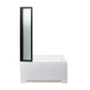 Душева шторка Vivia Tiffani Black 110x140 ( А0052825 )