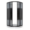 Душова кабіна VIVIA 091 Black s line JK New 90*90*191 мілкий піддон ( А0055604 )