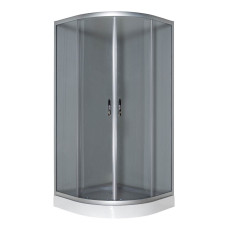 Душова кабіна VIVIA JK 091 Сіра 90*90*191 мілкий піддон ( А0055605 )