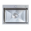 Мийка кухонна LEIF 5843 з нержавіючої сталі 58*43*23 satin ( А0056967 )