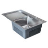 Мийка кухонна SIDER R 7850 з нержавіючої сталі 78*50*23 satin ( А0056976 )