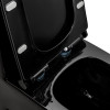 Унітаз-моноблок Jager 66*36*80.5 black ( А0057117 )