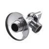 Кран кульовий кутовий ARCO 1/2″х 1/2″ DE705(750) AntiLime приборний ( 2 шт)