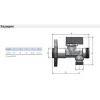 Кран кульовий кутовий ARCO 1/2″х 1/2″ DE705(750) AntiLime приборний ( 2 шт)