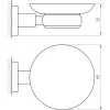 Мильниця Perfect Sanitary Appliances SP 8122