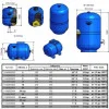 Гідроакумулятор з фіксованою мембраною  18л ZILMET HYDRO-pro 10bar ( 11A0001800 )