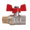 Кран кульовий прямий Q PROFESSIONAL    1/2″ ЗВ КБ PN40 QP152