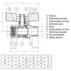 Кран кульовий прямий Q PROFESSIONAL 1″ ЗВ КБ PN40 QP152